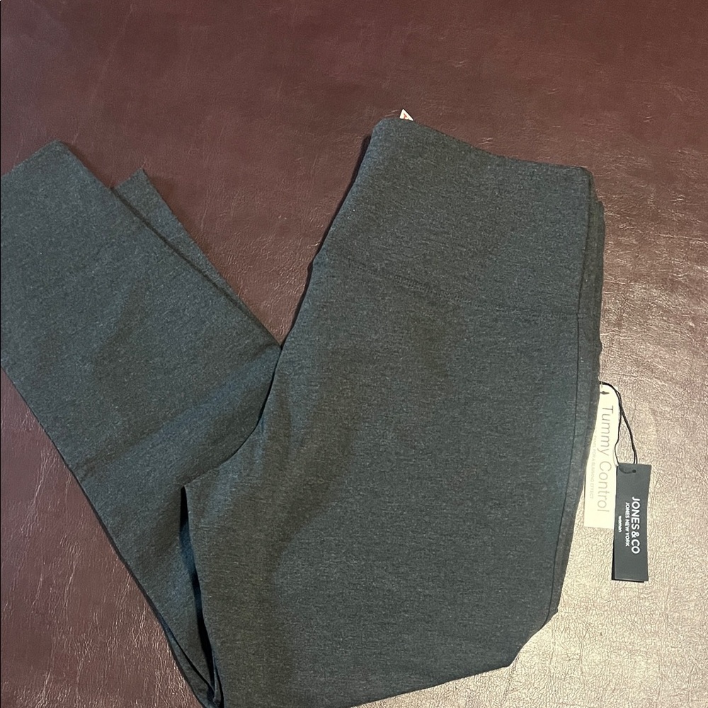Gray Tummy Control Leggings